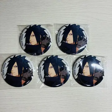 NARUTO 우치하 마다라 베이스야드 캔뱃지 5종 세트