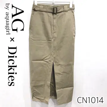 AG aquagirl x Dickies 콜라보 슬릿 롱 스커트