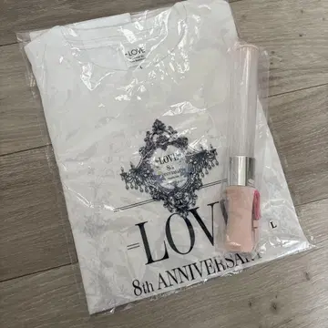 =LOVE 8th 티셔츠 응원봉