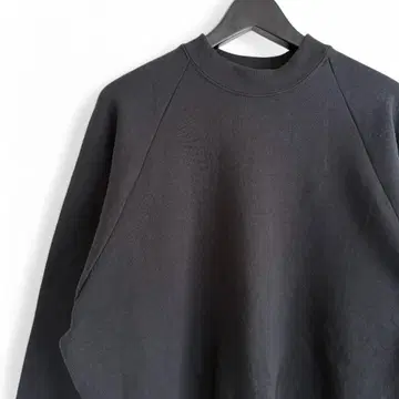 90s 빈티지 FRUIT 무지 맨투맨 블랙 XL I13