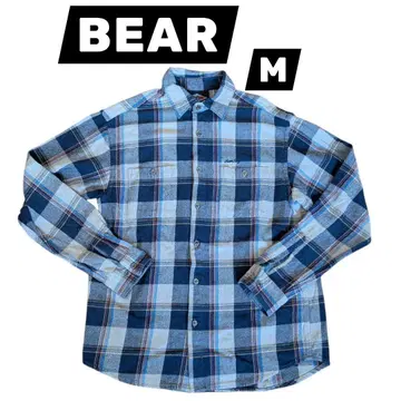 BEAR 베어 체크 셔츠