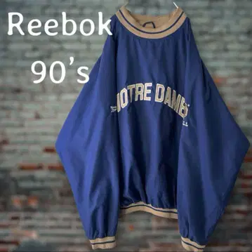 초레어 90s Reebok 노트르담 나일론 자켓 XL