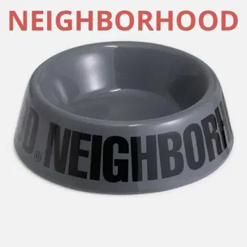 NEIGHBORHOOD CI DOG BOWL GREY