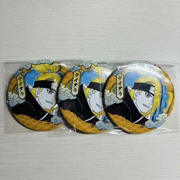 NARUTO 데이다라 컬렉션 캔뱃지 3종 세트
