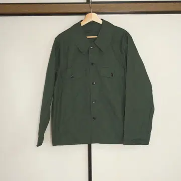 다크 그린 유로 워크 셔츠 자켓