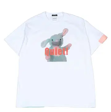 milk boy quiet! T셔츠 화이트