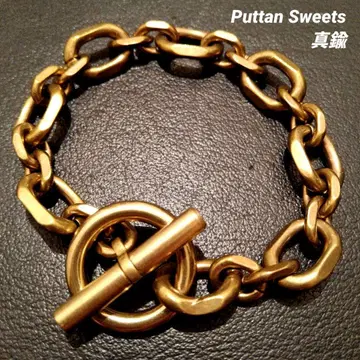 [ Puttan Sweets ] 놋쇠 4 사이드 알타 네이팅 팔찌 910