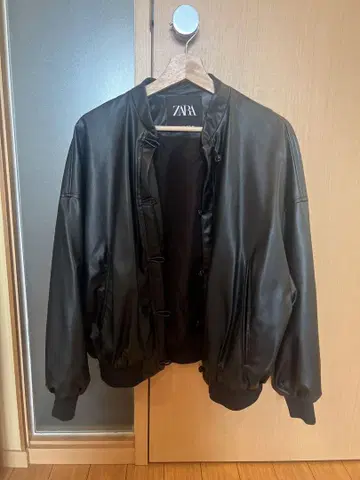ZARA 블랙 봄버 자켓 S