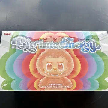 정품 POP MART Big into Energy 봉제 인형 모듬