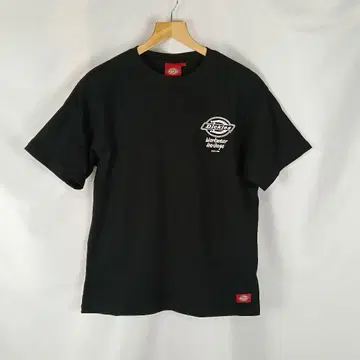 Dickies 프린트 T셔츠 M 블랙 B3660