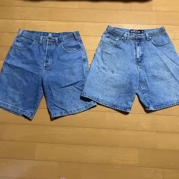 VOLCOM 퀵실버 데님 하프 팬츠 스케이터