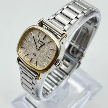 RADO 라도 손목시계 여성용 2바늘 배터리 교환 완료 스퀘어 하자품