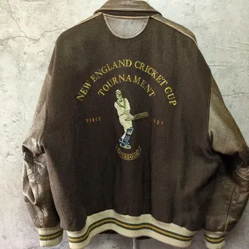 맥그리거 NEW ENGLAND CRICKET CUP 바시티 자켓 3XL