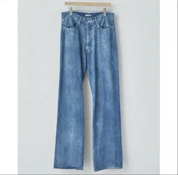 AURALEE SELVEDGE FADED LIGHT DENIM 23ss