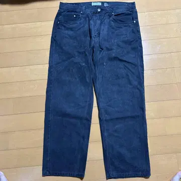 FAME JEANS 다크 그레이 데님 팬츠 W40 L32
