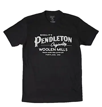 [새상품] Pendleton 헤리티지 T셔츠 블랙 S사이즈