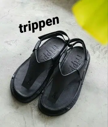새상품 트리픈 trippen 가죽 플립플랍 38