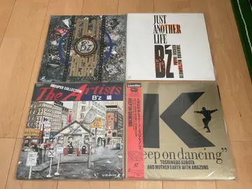 레이저 디스크 4장 세트 쿠보타 토시노부 B'z 레트로