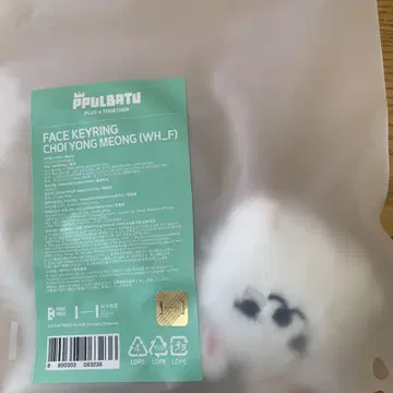 TXT 투바 뿔바투 POPUP 페이스 키링 연준 수빈
