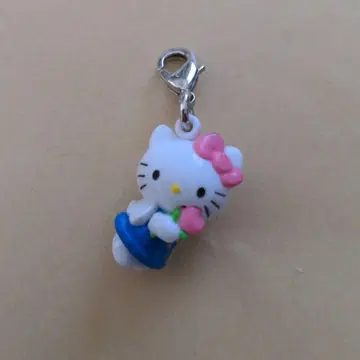 키티 매듭 지퍼 참 지퍼 마스코트 레어 천사 엔젤