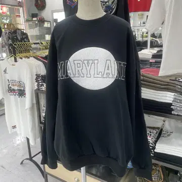 (86) MARYLAND 자수 블랙 트레이닝복
