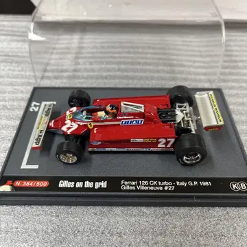 브룸 1/43 페라리 126CK Turbo Italian GP 1981