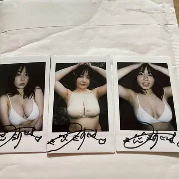 아사쿠라 미즈키 동영상 구매 혜택 친필 사인 폴라로이드 3장 세트