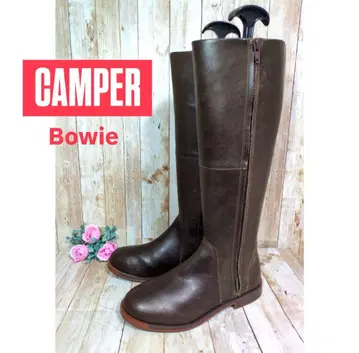 컨디션 최상 [ CAMPER ] Bowie 러버 솔 롱 부츠 36