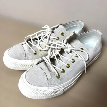 CONVERSE 그레이 가죽 스니커즈