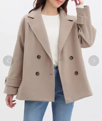 피코트 베이지 M
