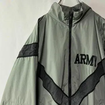 U.S ARMY 트레이닝 나일론 자켓 그레이 아메카지 구제 의류