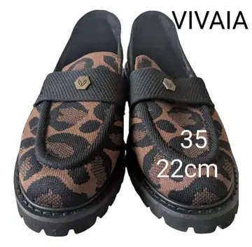 vivaia 35 약 22cm 레오파드 무늬