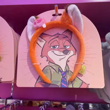 Butter X Zootopia 닉 머리띠 새상품