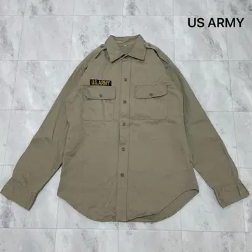 US ARMY 밀리터리 셔츠 워크 셔츠 미군 코튼 셔츠 아메카지
