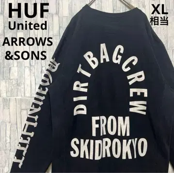 HUF x United ARROWS&SONS 트레이닝복 맨투맨 M