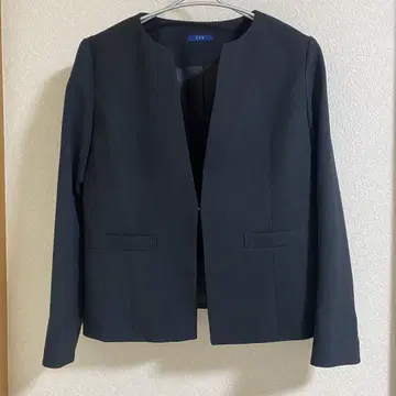 새상품급 a.v.v 노카라 자켓 블랙 포멀 XL