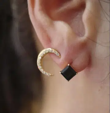 KAIA BIOUX 아메짱 Pierce ~오닉스~ kajabijoux