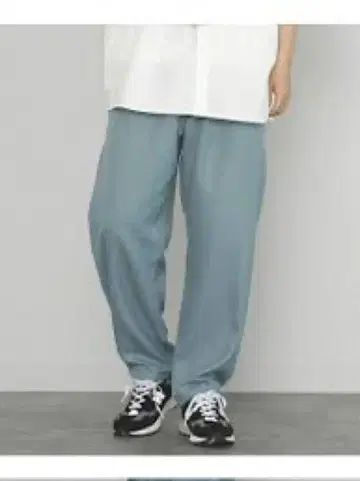 BALLOON CHEF'S PANTS 스모크 블루 셰프 팬츠 L