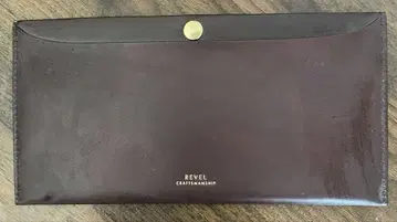 REVEL 다크 브라운 장지갑