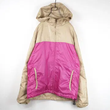 G3569*유니클로 리버서블 자켓 블루종 골드