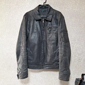 BENETTON 가죽 자켓 L 사이즈
