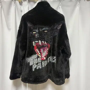 doublet 페인팅 퍼 자켓