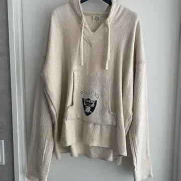 RAIDERS 멕시칸 후드티 XL 크림색