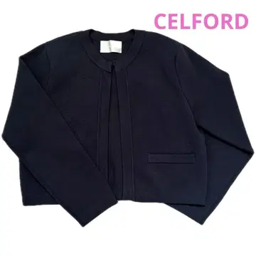 미사용 새상품 셀포드 CELFORD 니트 자켓 탄탄한 소재 38