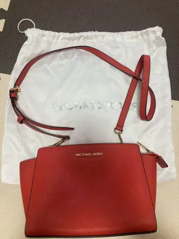 MICHAEL KORS 레드 숄더백 수납 가방 포함