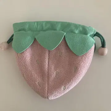 페이러 딸기 복조리 파우치