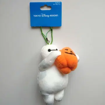 베이맥스 할로윈 봉제 인형 스트랩 키체인