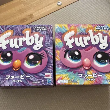 Furby 퍼비 퍼플 타이다이 2개 세트