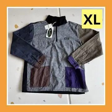 MANASTASH 자켓 구제 의류 가을 옷 하프 지퍼 멀티 컬러 XL