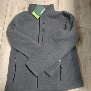 미사용 새상품 택 포함 L.L.Bean 그레이 집업 플리스 자켓 L.
